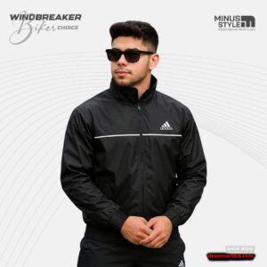 Adidas Biker Windbreaker-Black